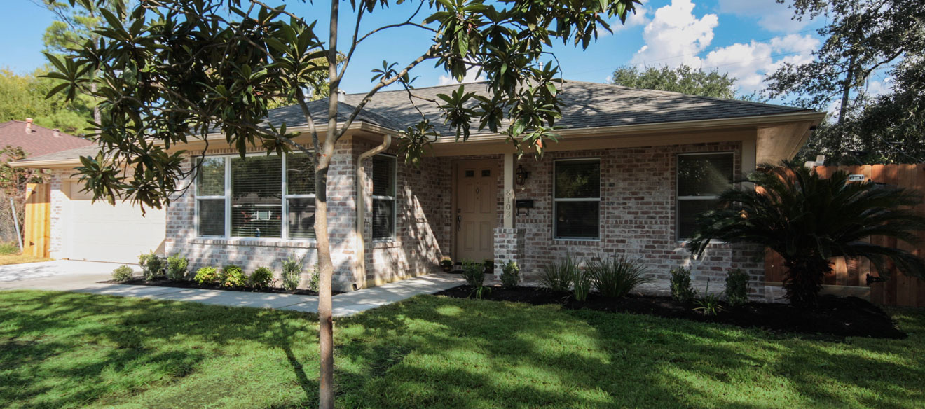 Fully remodeled brick rancher in Houston, Texas